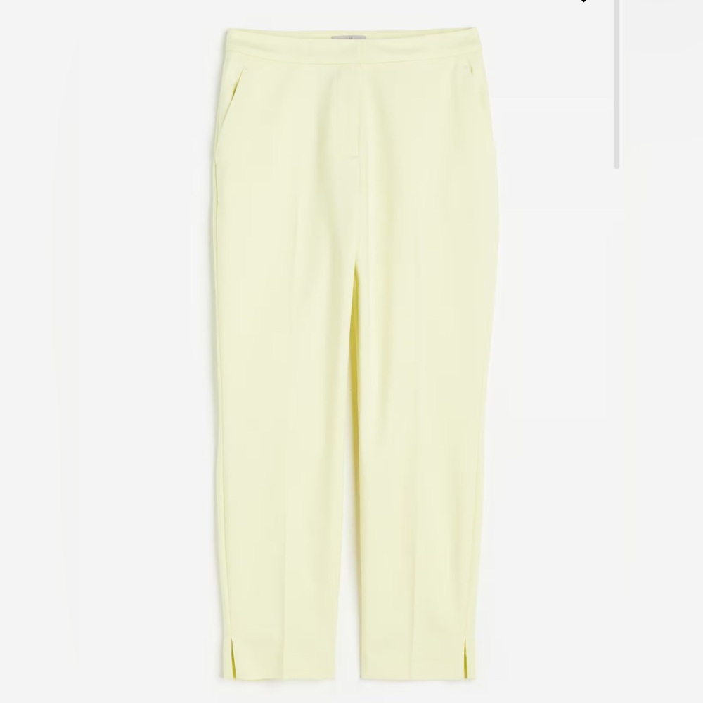☀️ H&M Trousers Light Yellow | Ladies Size 2